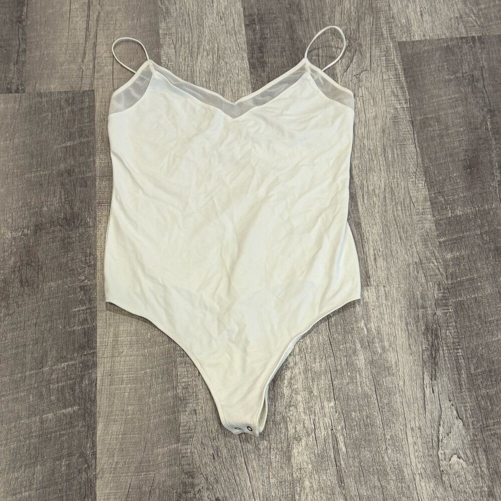 Abercrombie & Fitch Cami‎ Mesh Bodysuit Super Cute
